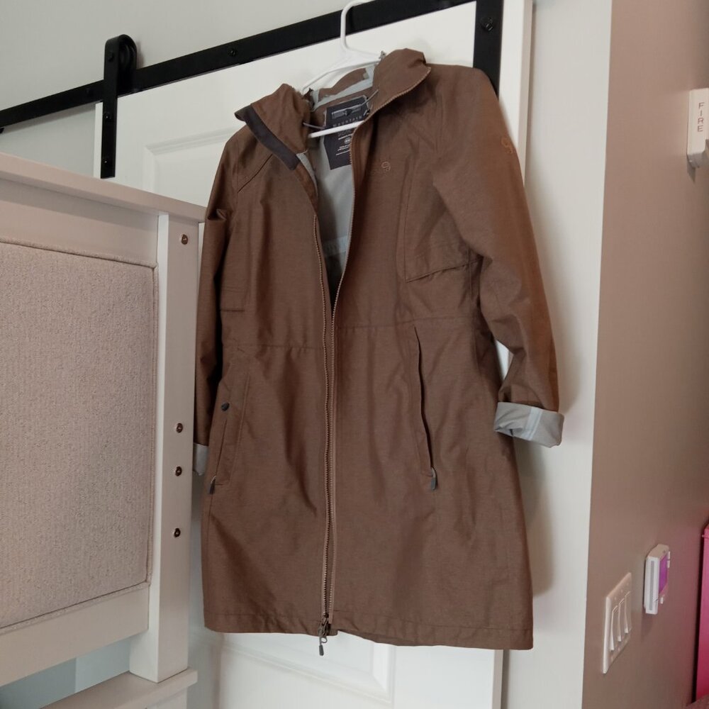 Mountain Hardware Brown Rain Jacket Medium - image 1